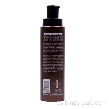 Hydratační šampon s hedvábným leskem s arganovým olejem